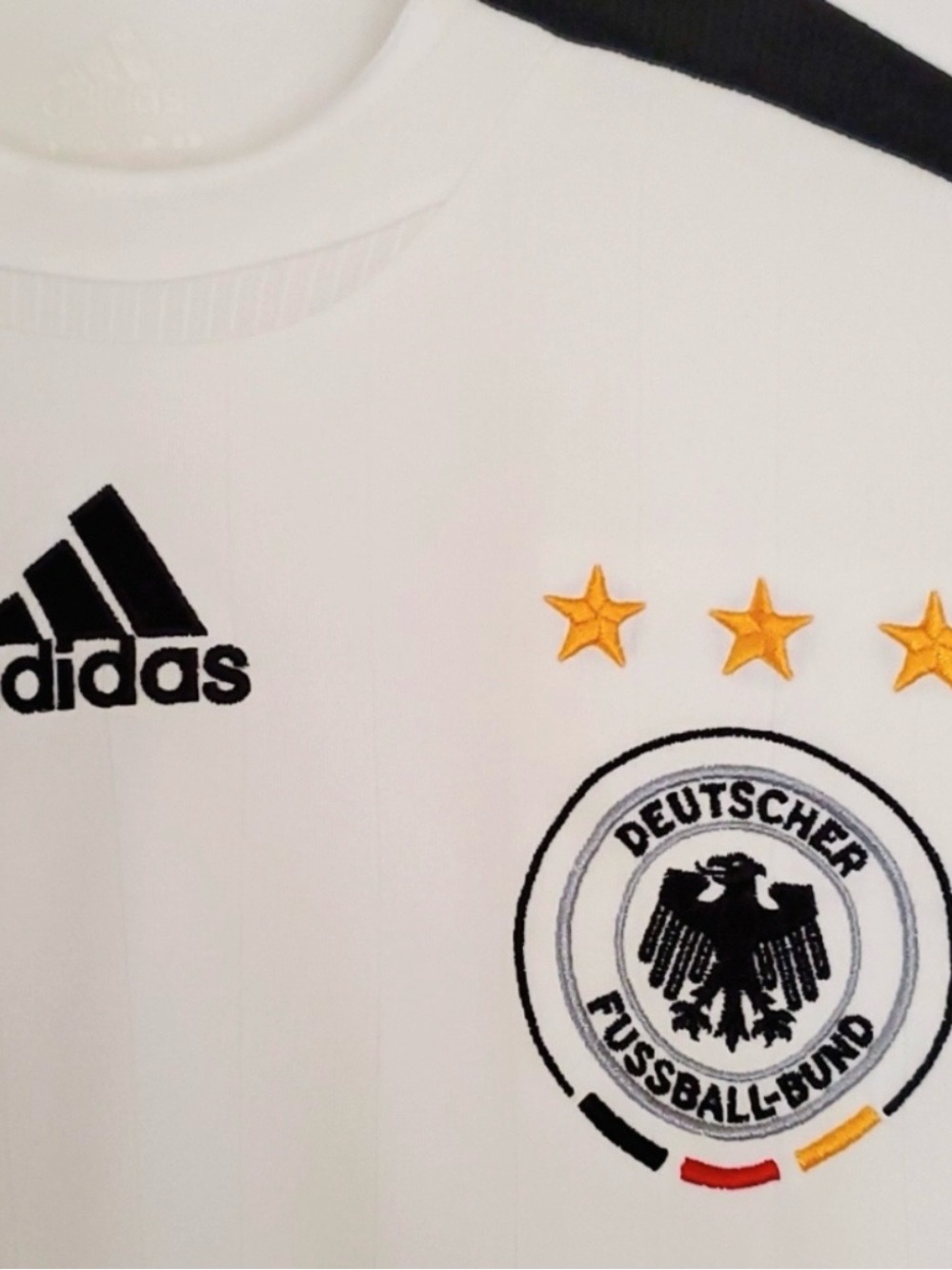 Vintage Adidas Germany 2006 World Cup Home Soccer Jersey 2XL DFB 088339 - Picture 6 of 13